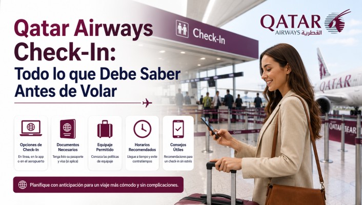 Qatar Airways Check-In: Todo lo que Debe Saber Antes de Volar